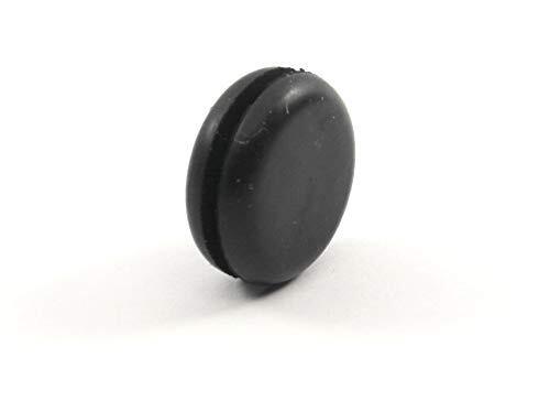 Rubber Hole Plug for 1/2″ Hole – for 1/16″ Thick Panel -Grommet Without A Hole