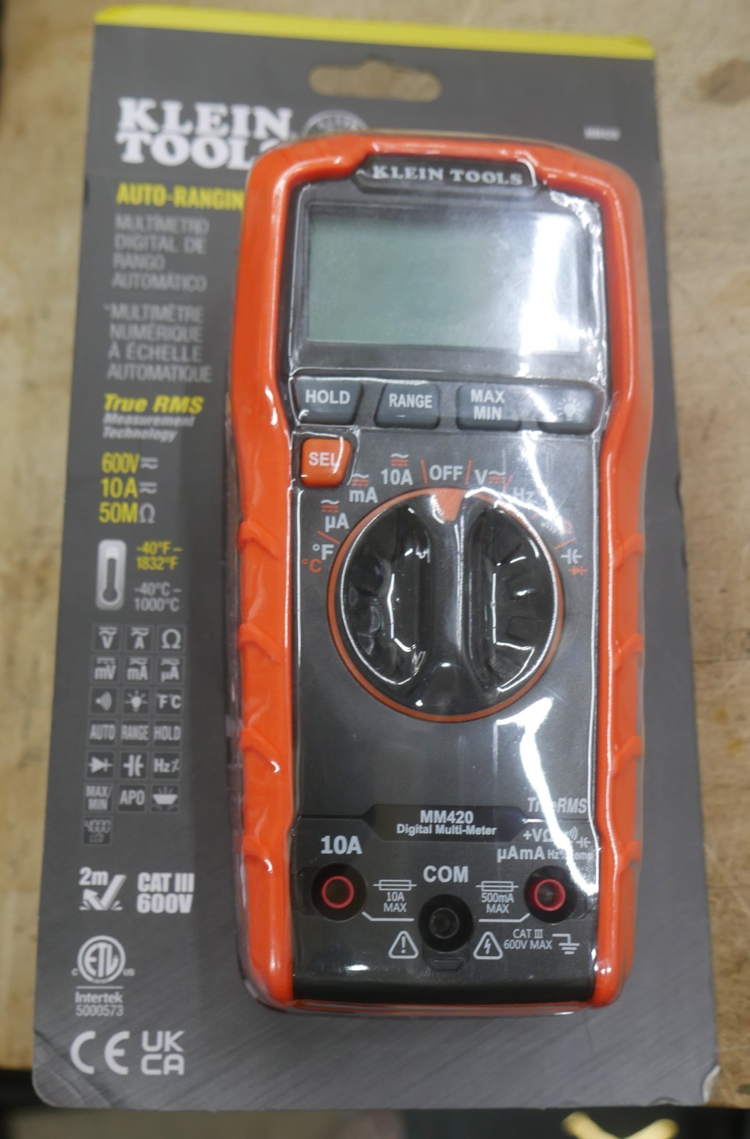 Klein Tools MM420 Digital Multimeter NEW