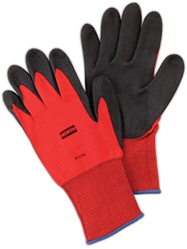 (Pack of 12) Honeywell North NF11/9L NorthFlex Foamed PVC Gloves Size 9