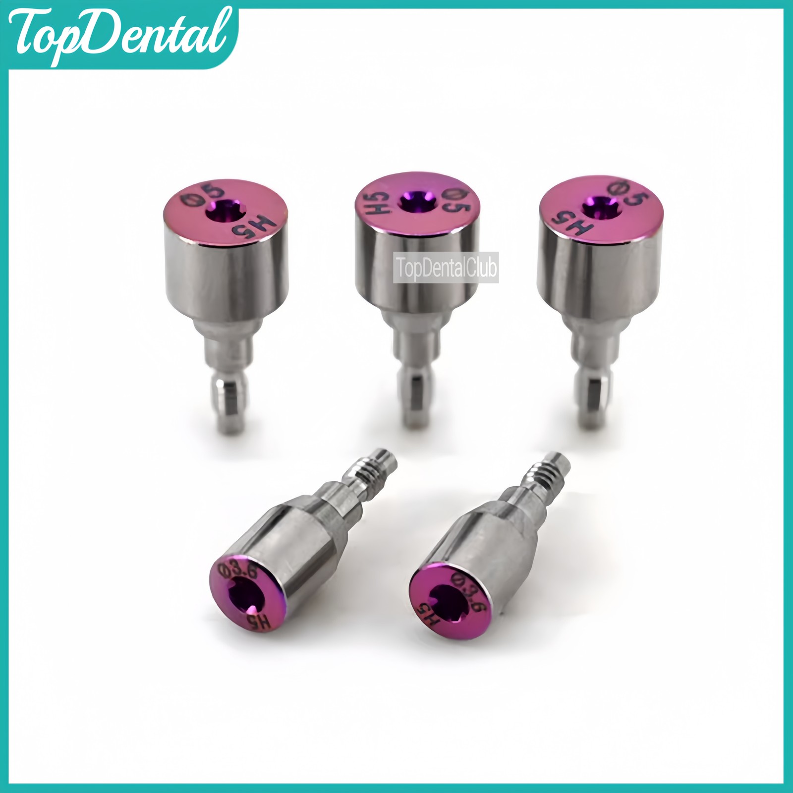 NP Dental Healing Cap Abutment Accessories Conical Connection Fits Nobel Active