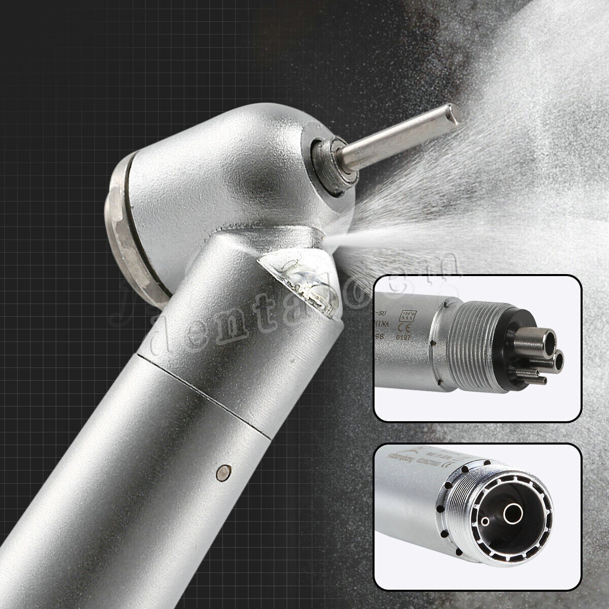 Dental 45° 45Degree Surgical High Speed Handpiece LED E-generator Push NSK STYLE