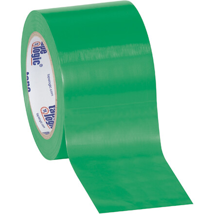 3-Pack – 3″ x 36 yds. Tape Logic? Green Solid Vinyl Safety Tape