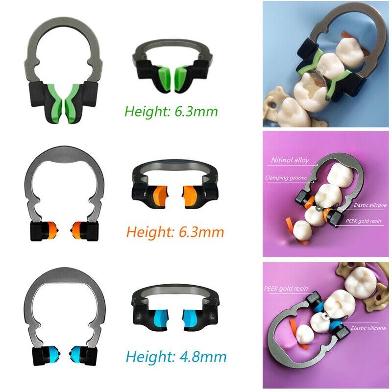 Dental Matrix Bands Ring Clamp Sectional Matrice Fit Garrison Palodent V3 System