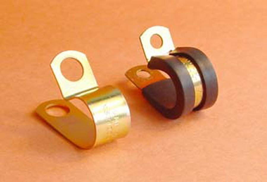 MS21333-75,NASM21333-75 Cushioned Metal Clamp Loop (Select Qty:5,10,25,50,100)