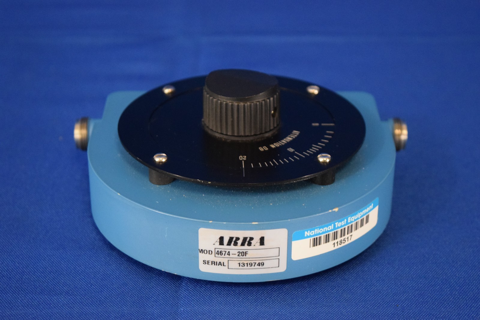 ARRA 4674-20F RF Variable Attenuator 7 to 11 GHz