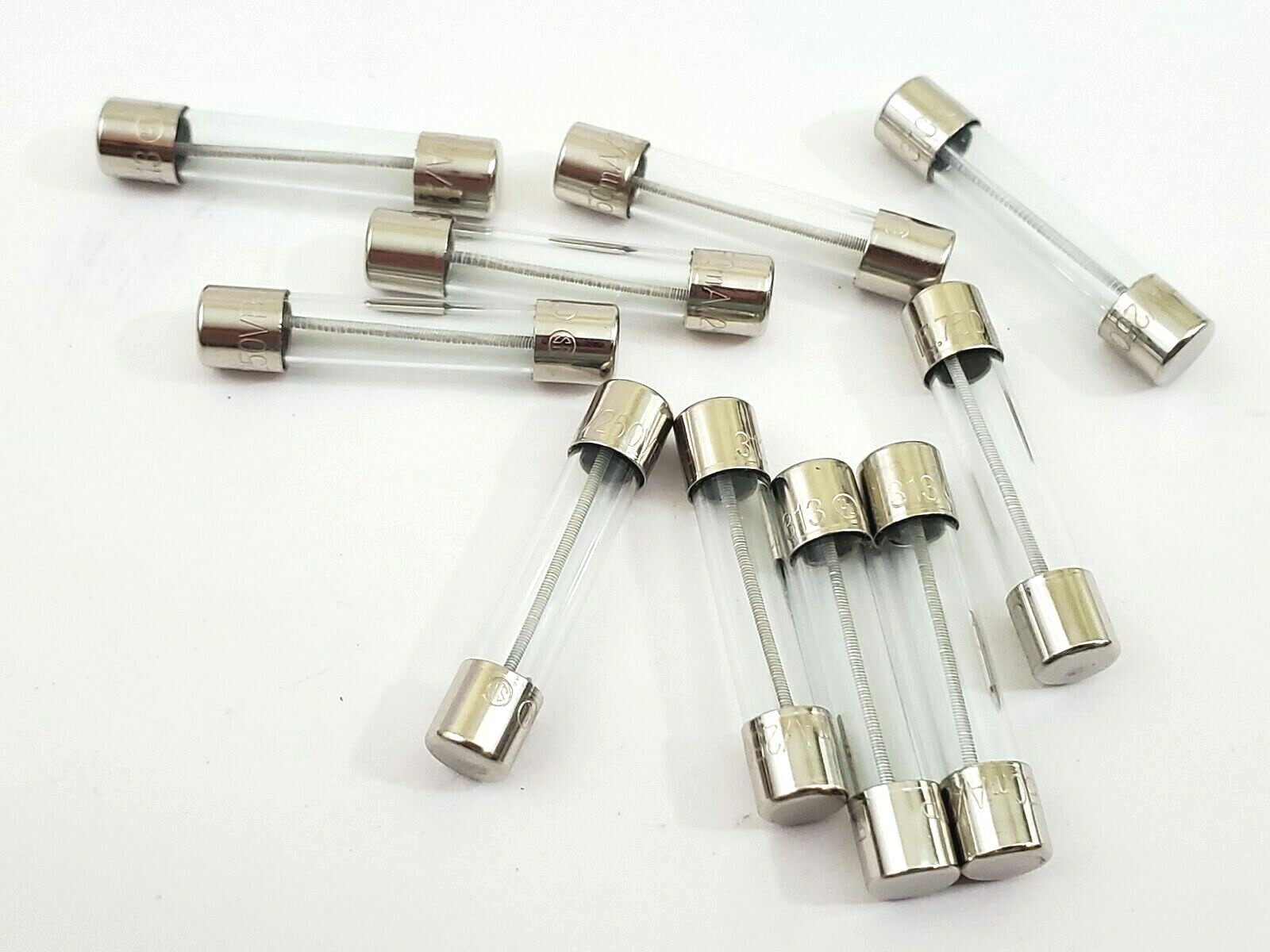 Lot of 10 Littelfuse 3AG 0.75A 250V 3/4 Amp Fuses Slow Blow 1/4″ x 1-1/4″ 313