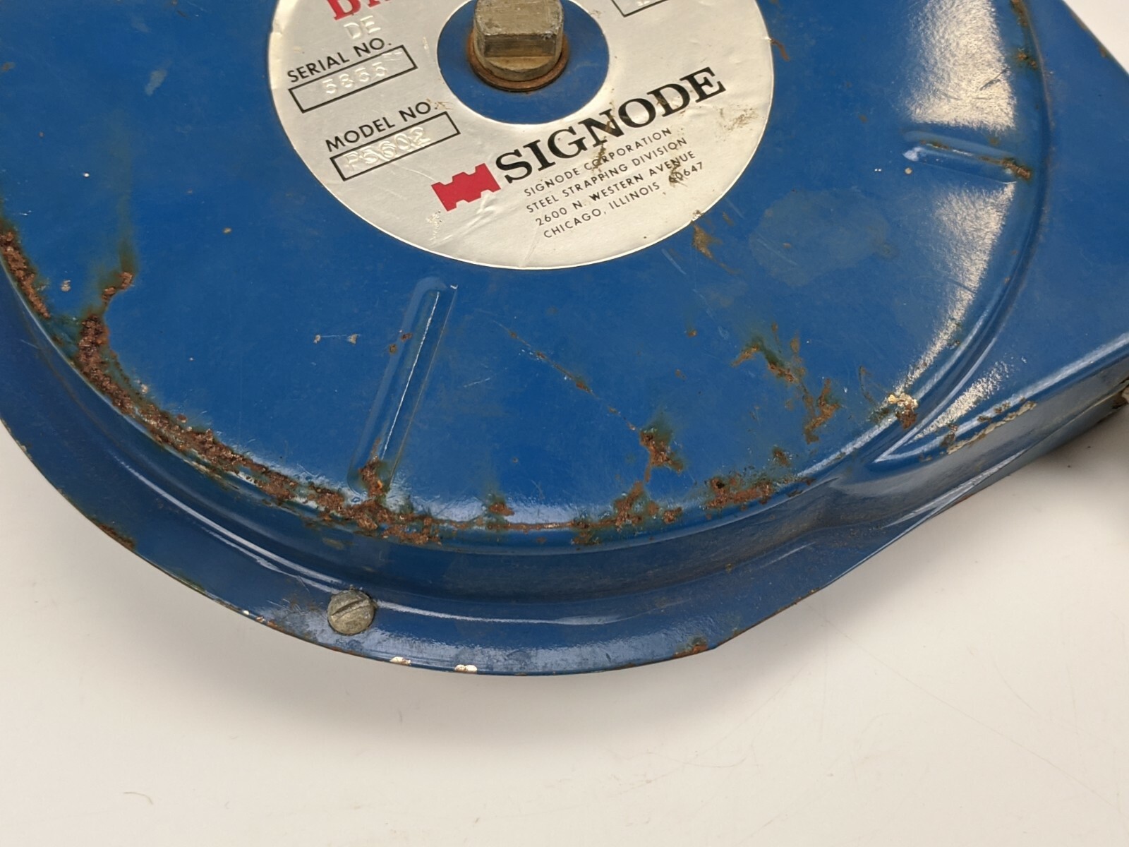 Signode Tool Balancer Model P5602 Capacity 4 – 10 lbs – steel strapping packing
