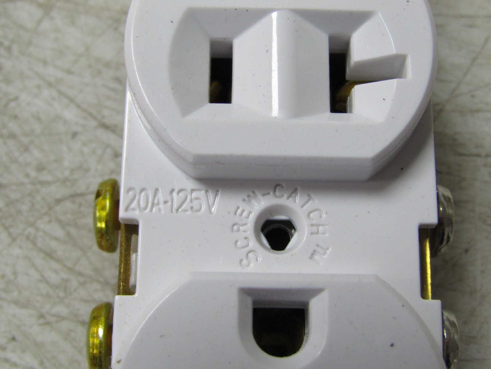 ?10) NEW EATON 20 AMP STANDARD DUPLEX RECEPTACLE 125 VAC 2P 3W CR20W LOT OF 10