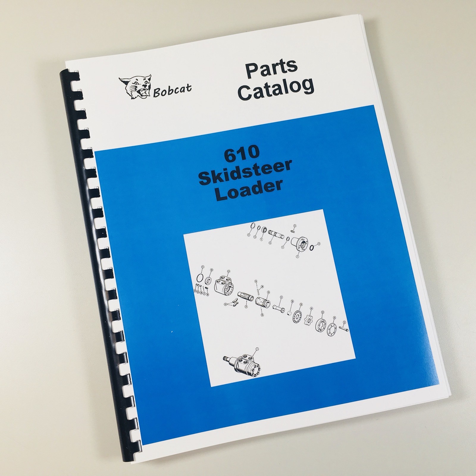 Bobcat 610 Skidsteer Loader Parts Catalog Manual Exploded Views Numbers