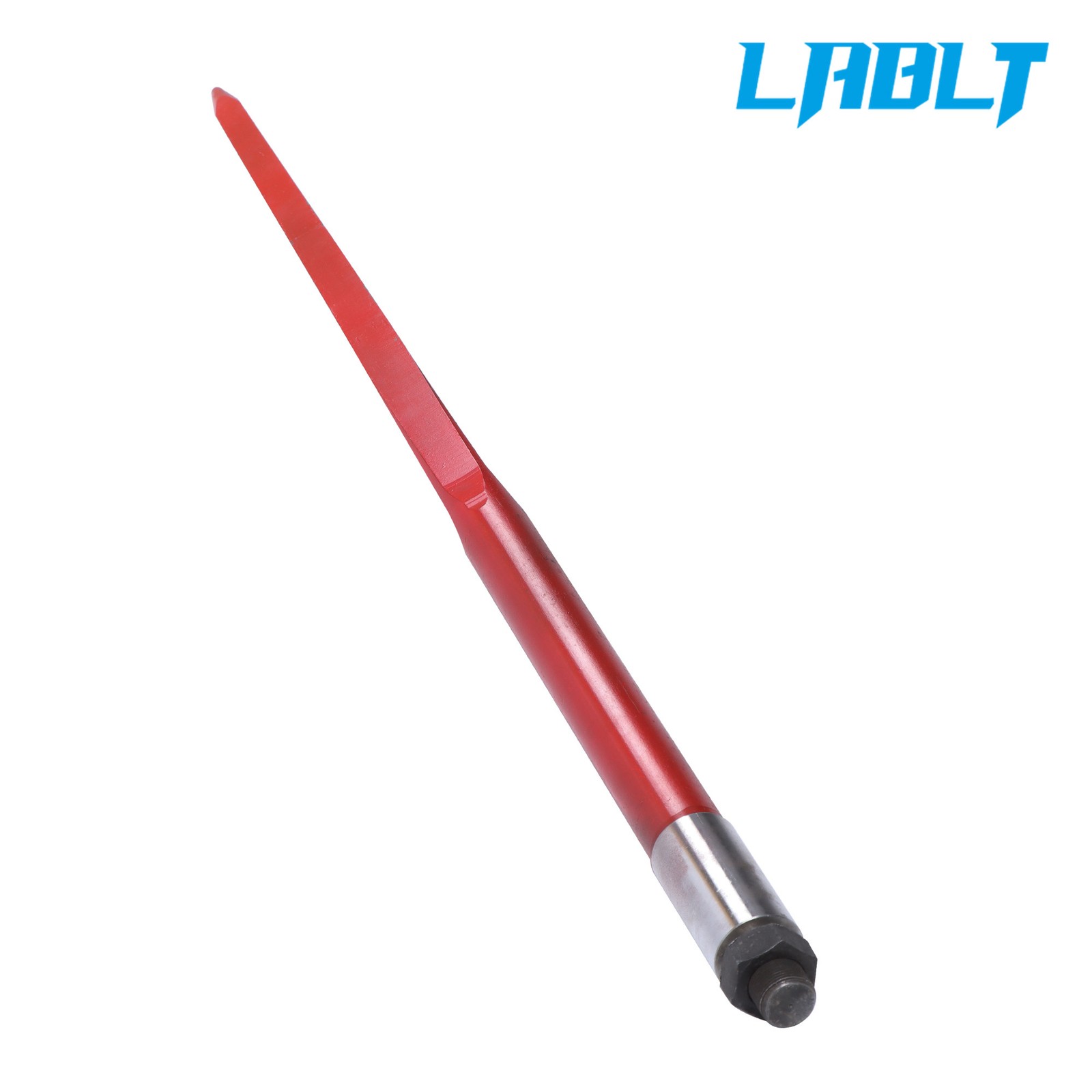 LABLT 49″ Square Hay Spike Bale Spear Wide Tine Spike Skid Conus For Tractor