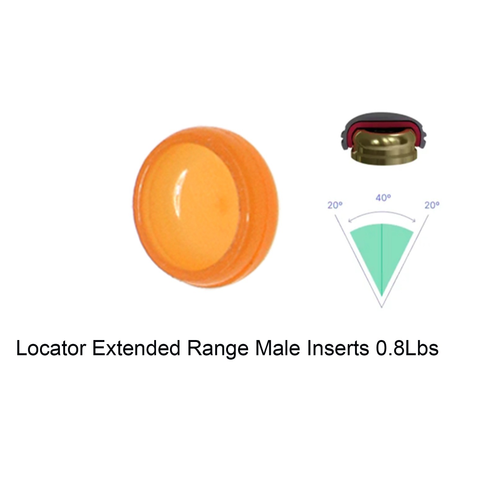 Neodent GM Overdenture Abutment GRAND MORSE connection Zest Locator Males Insert