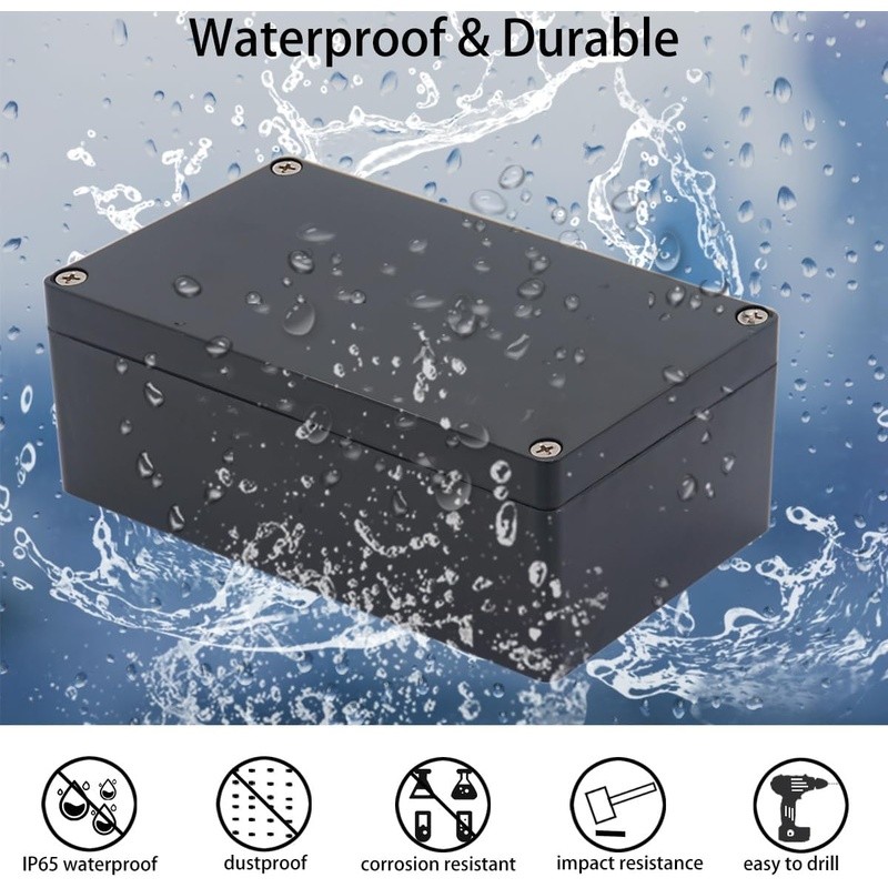 IP65 Waterproof Junction Box Durable Electrical Enclosure DIY Projects New