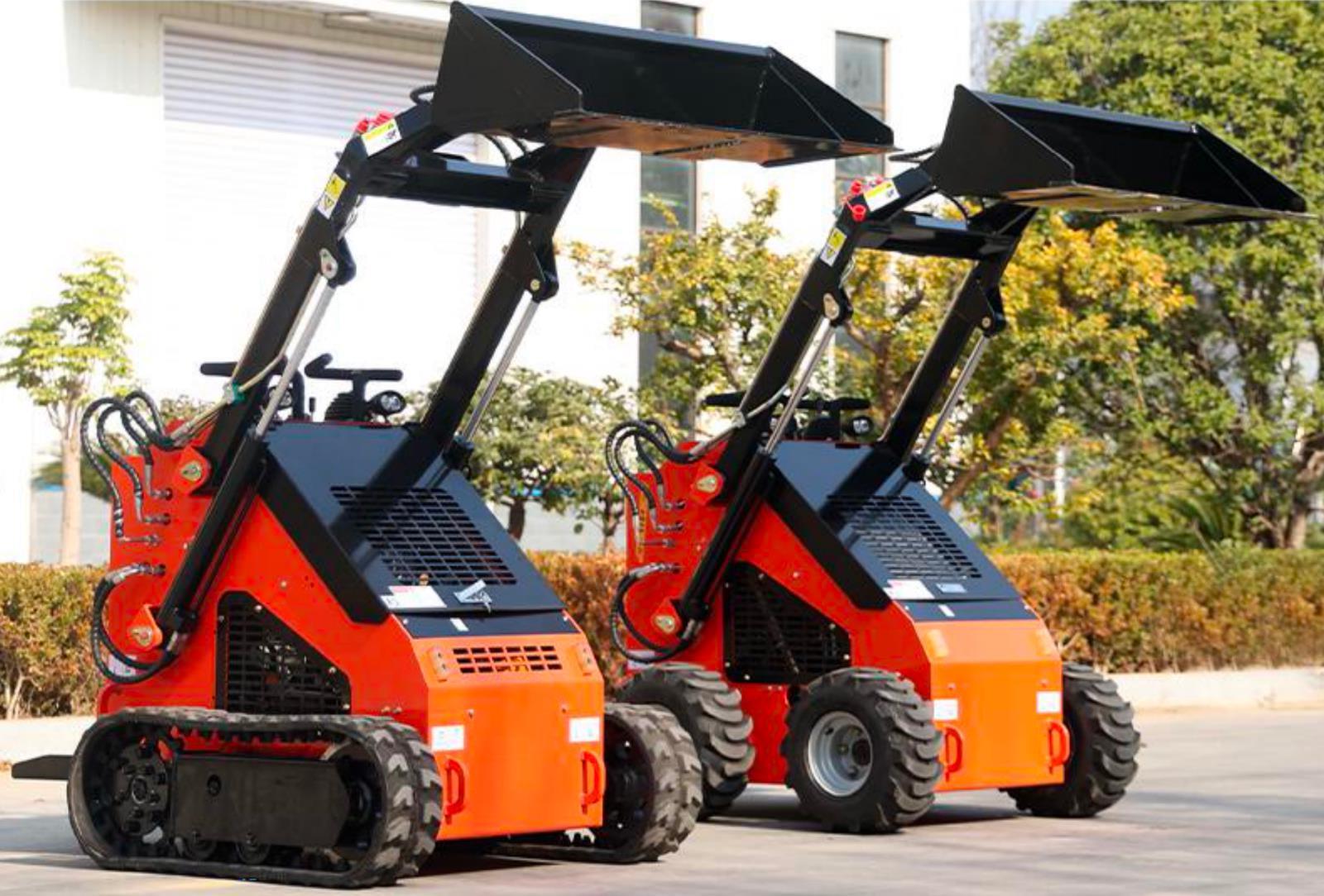 FREE SHIPPING STOMP Mini Skid-Steer by TYPHON 22.1HP Honda EPA Gasoline Engine