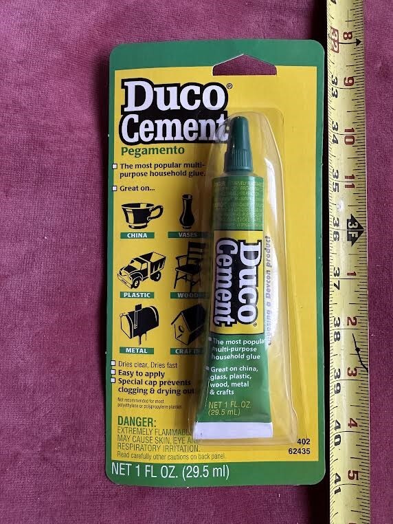 (0902.) DUCO Cement – Multi-purpose Household Glue 62435 1 Fl. Oz.