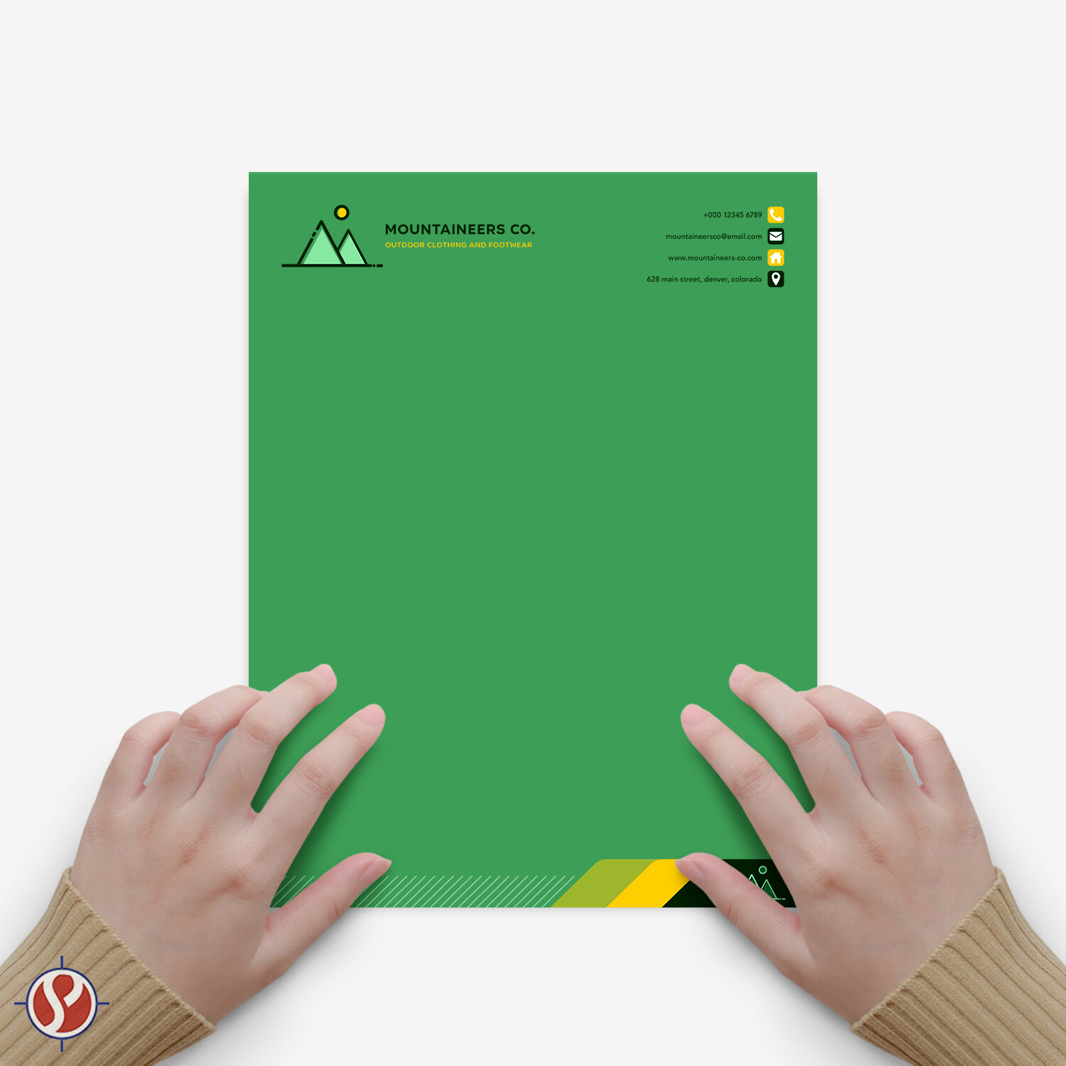 Gamma Green Bright Color Paper, 24lb Bond (90GSM), 8.5 x 11, 500 Sheets