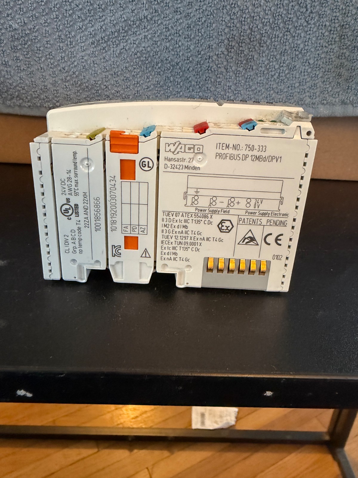 Wago 750-333 FC Profibus Fieldbus Coupler