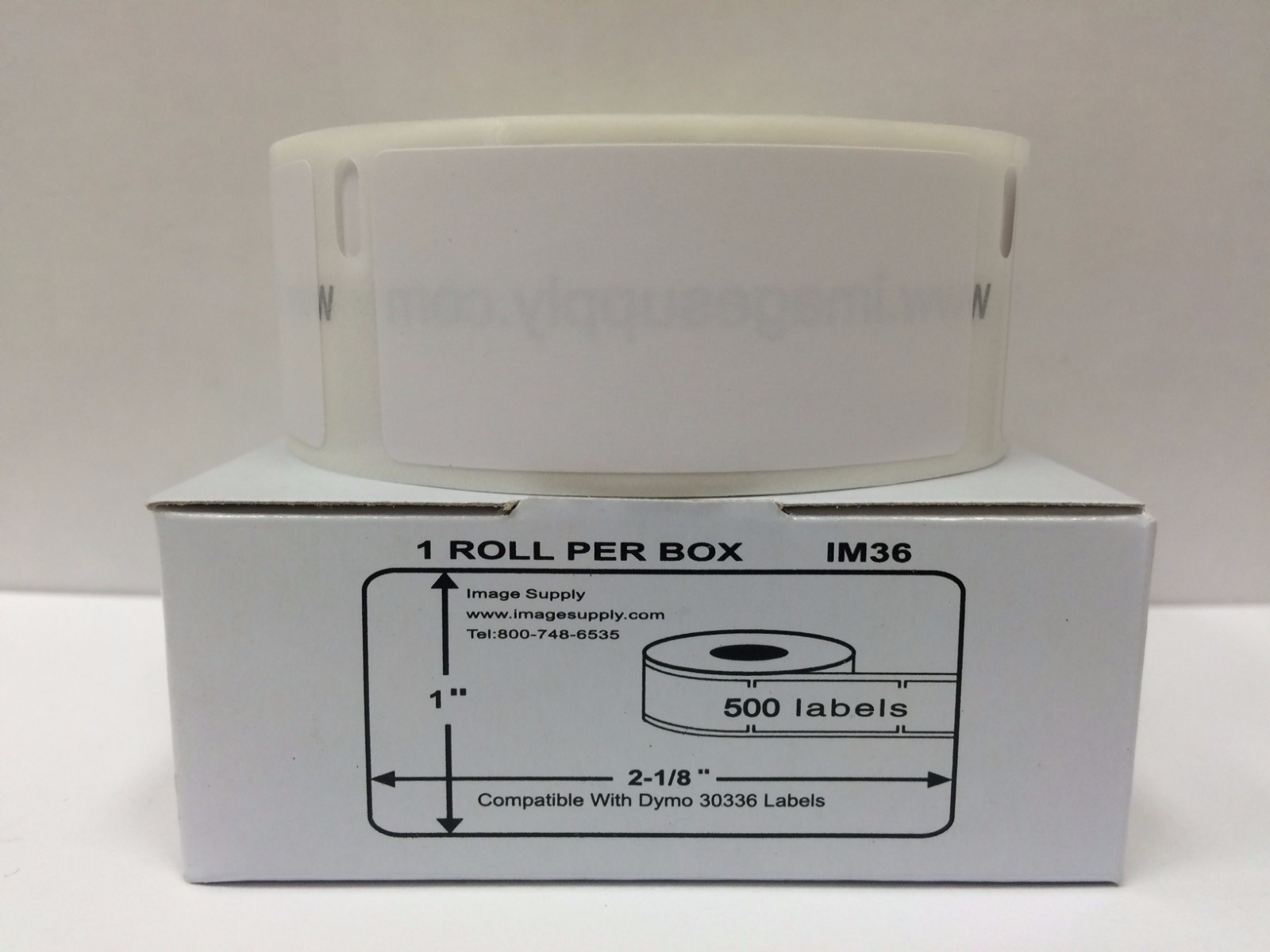 DYMO “compatible” LabelWriter Labels 30336 – 1″ x 2 1/8″