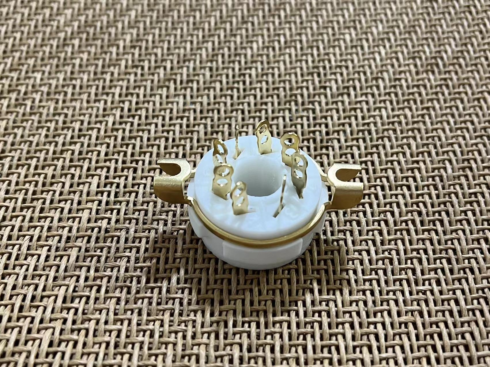 5pc 8pin Octal Vacuum Tube Socket Base ForEL34 GZ34 274B 5AR4 KT66 Chassis Mount
