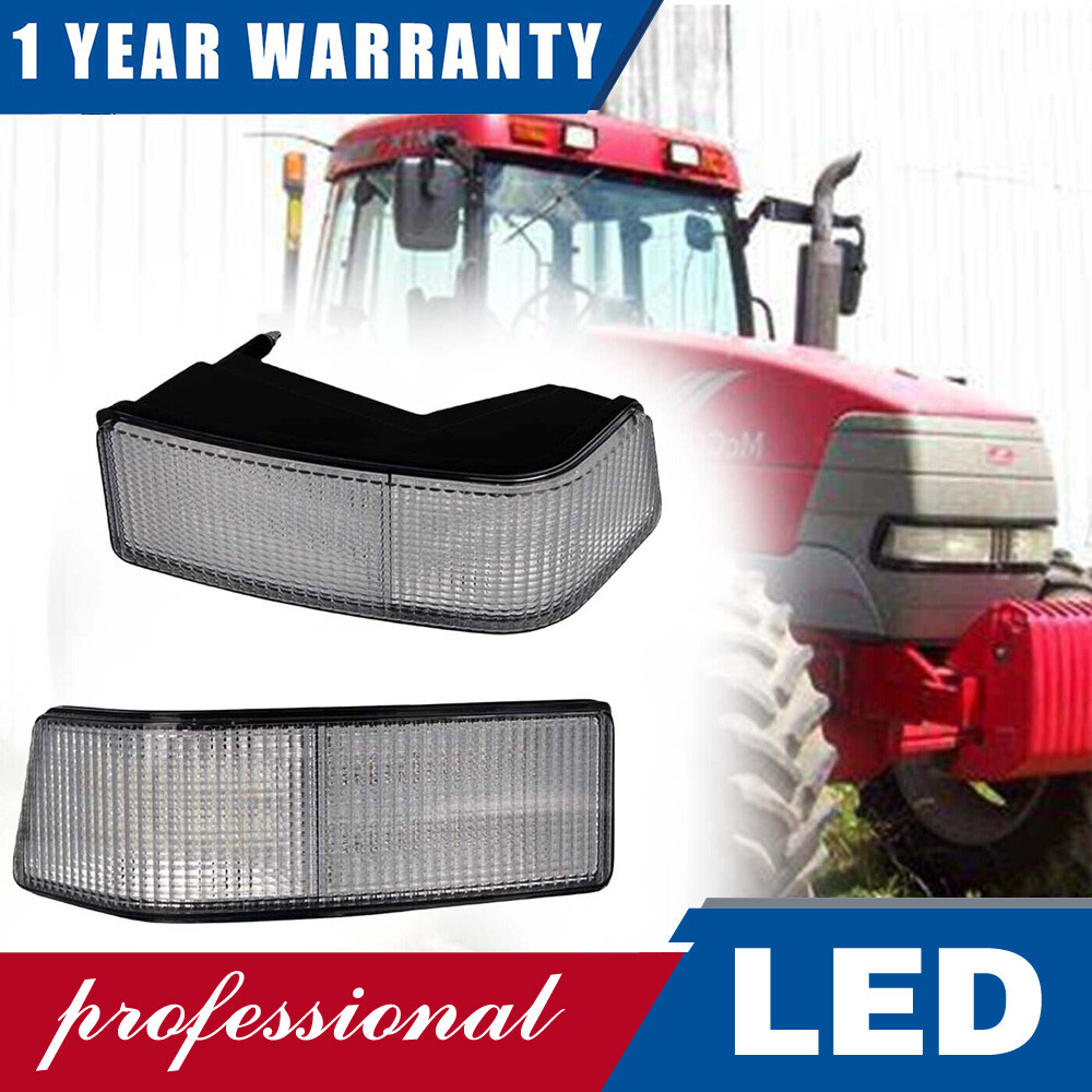 Pair LED Headlight – Flood/Spot Combo LH RH for Case IH for McCormick Tractors