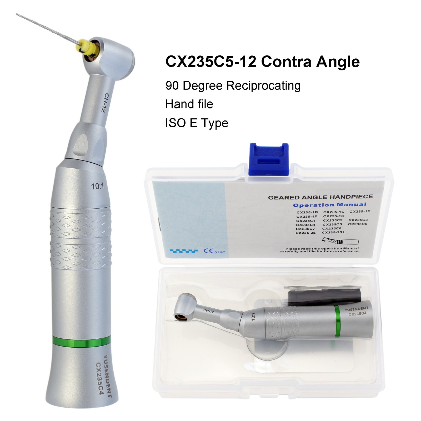 COXO Dental 6:1 10:1 Endo Handpiece Contra Angle Endodontic Dentsply NLZ NSK