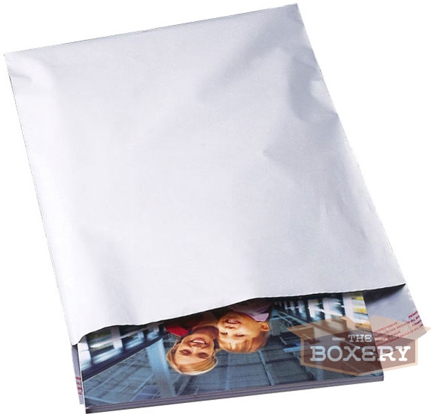 500 – 24×24 WHITE POLY MAILERS ENVELOPES BAGS 24 x 24 – 2.5MIL