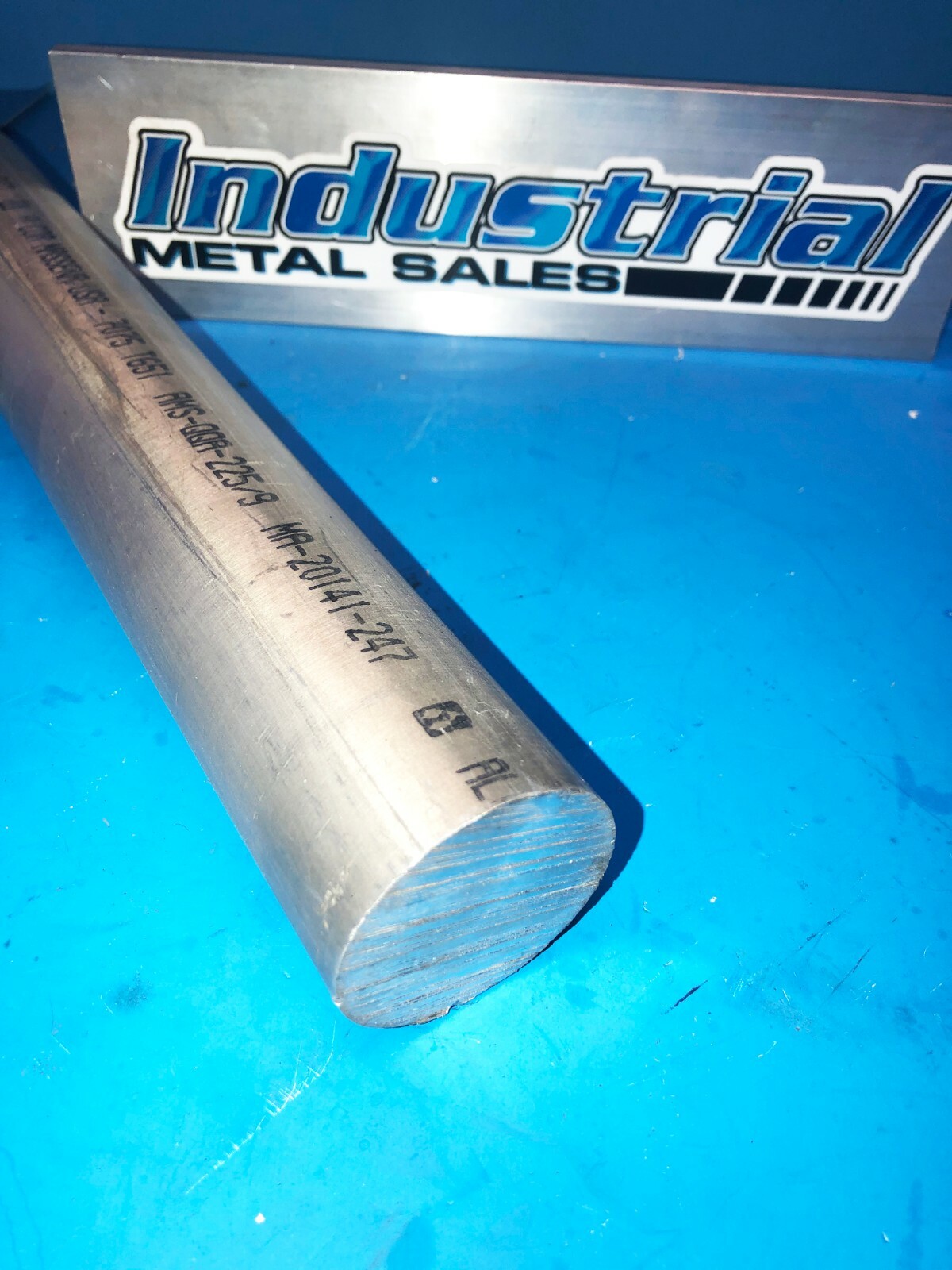 2″Dia x 12″-Long- 7075 T651 Aluminum Round Bar – 2.0″ Dia 7075 LATHE STOCK