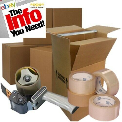 50 Pack 4x4x2, 6x4x1, 4x4x1 Small Shipping Boxes White or Brown Corrugated Box