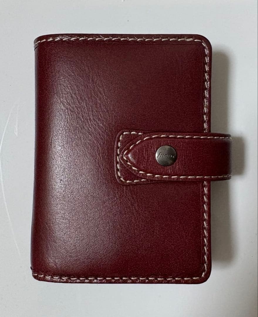 Filofax Malden Mini Burgundy Ring Binder Limited Edition