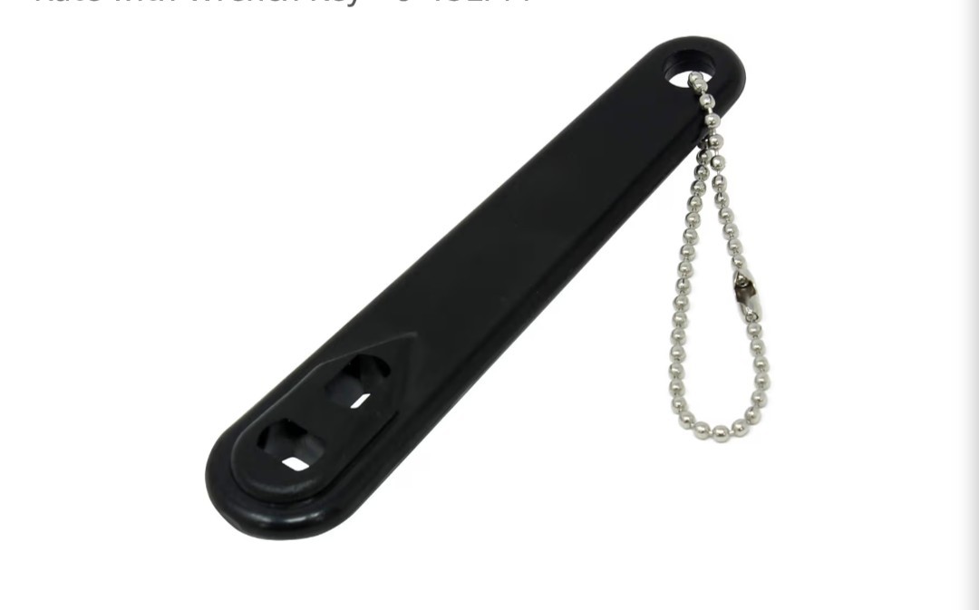 EVER READY FIRST AID OXYGEN REGULATOR CGA-870 GUAGE FLOW RATE WITH WRENCH KEY