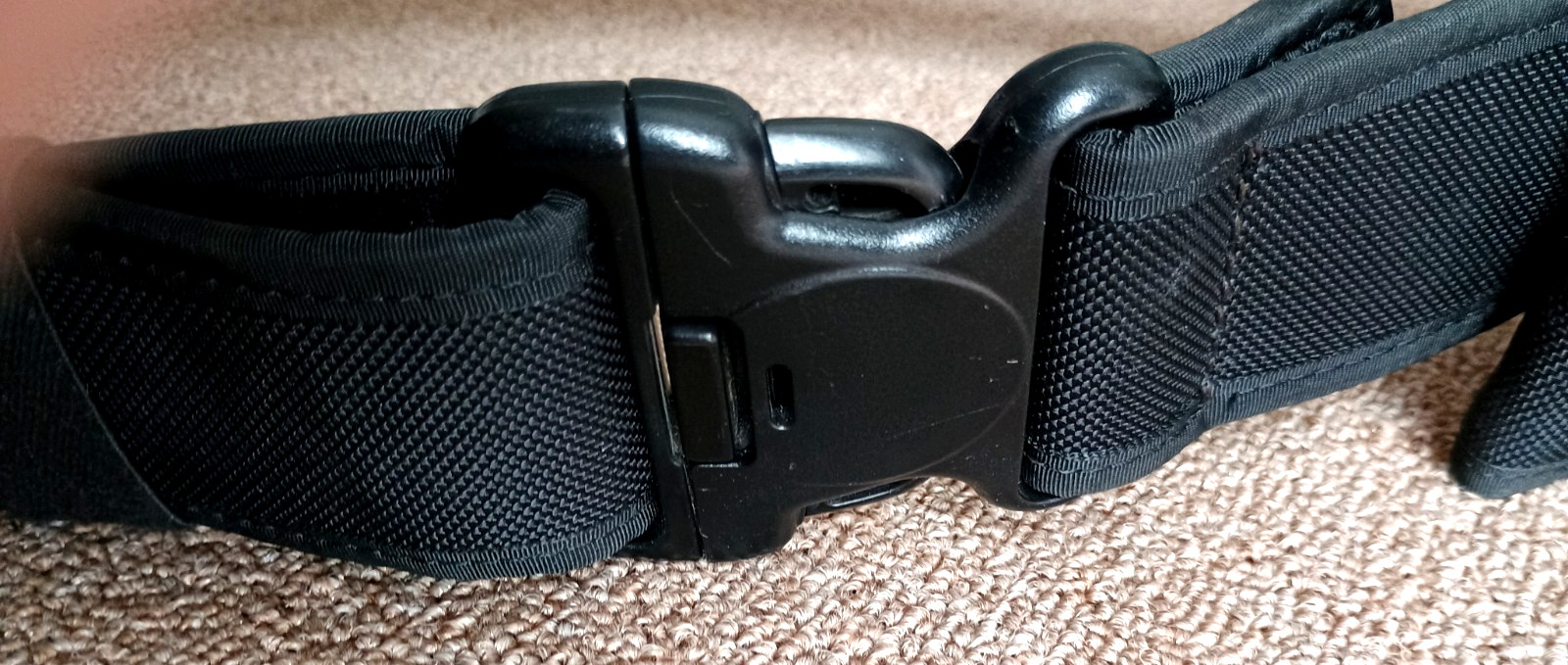Don Hume Duty Belt Police Tactical Security Utility Nylon With Accessories Cuffs