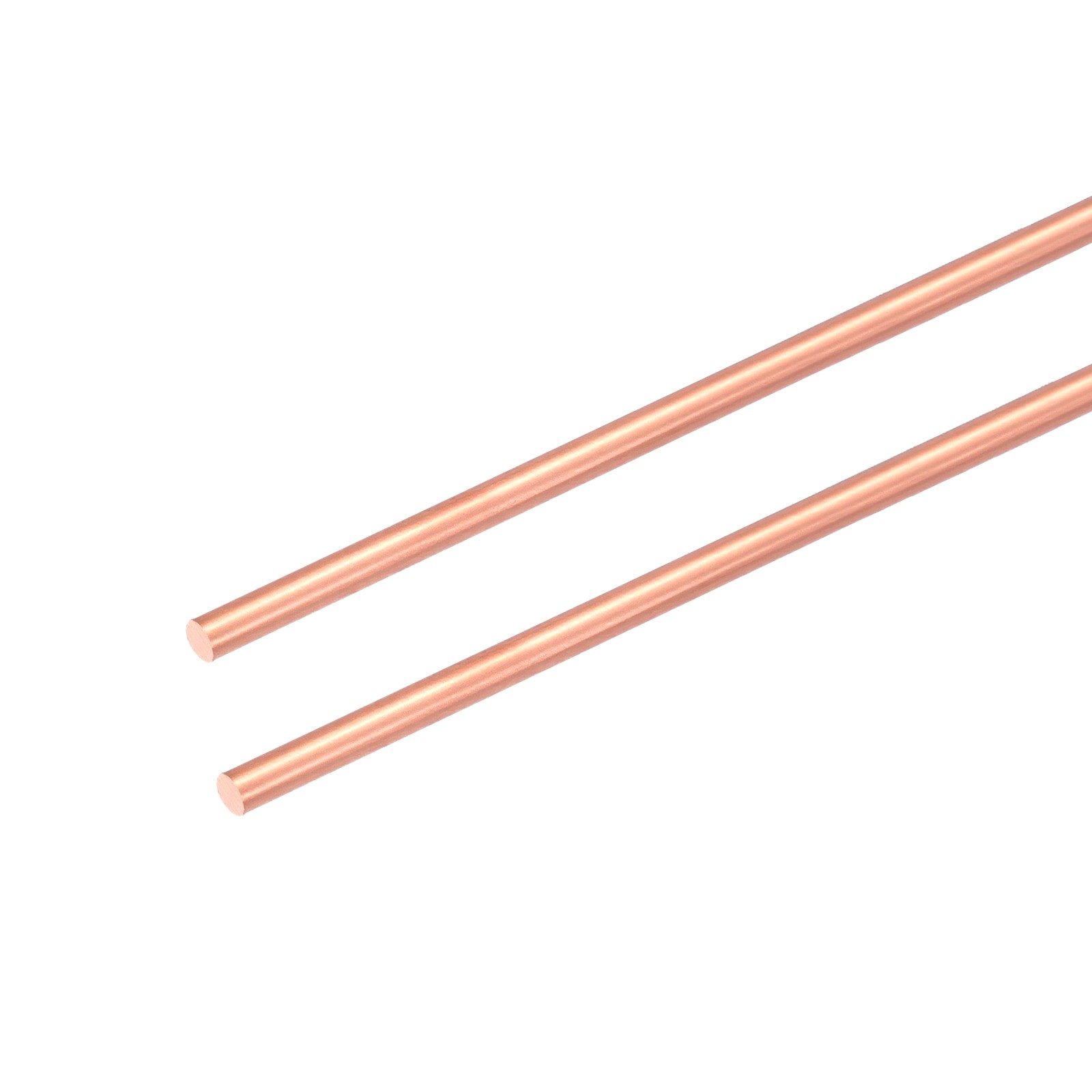 2Pcs 99.99% Pure Copper Round Rod, 1.6mm / 0.06″ Dia 12.6″ Length for DIY