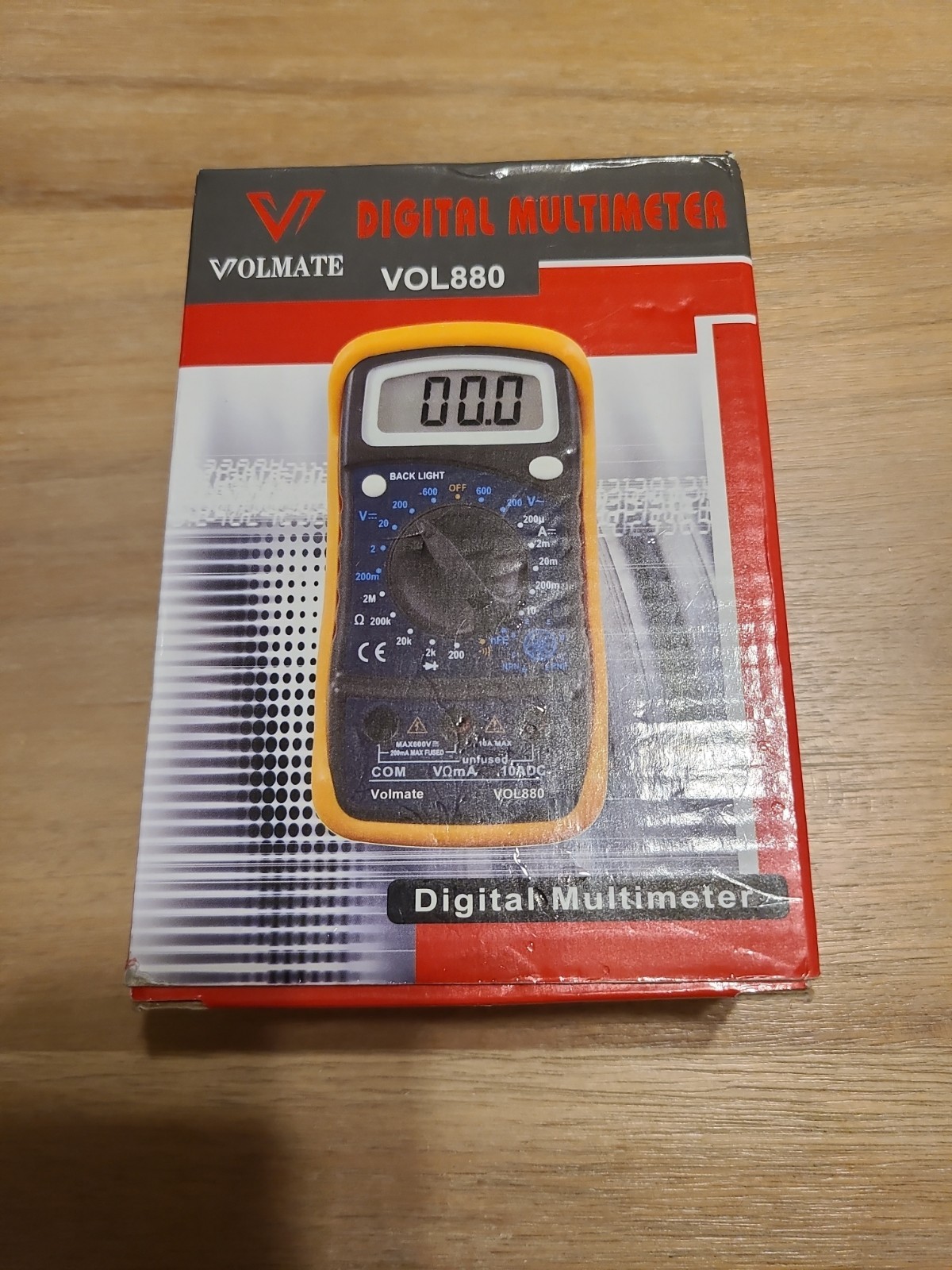 Volmate VOL880 Digital Multimeter Volt AC DC Tester Meter kh