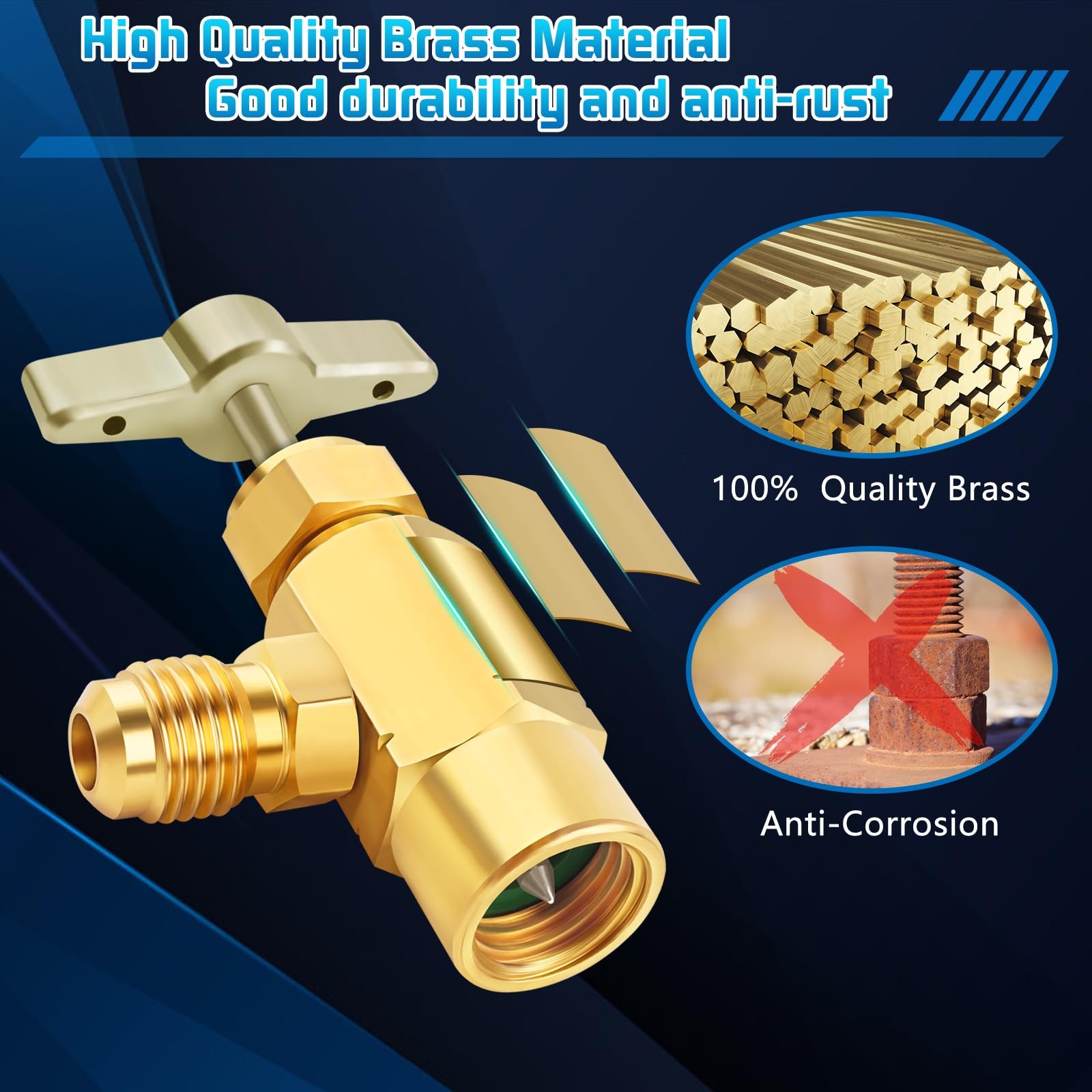R1234YF Can Tap, R1234YF SelfSealing and Puncture Style Refrigerant Can Tap V…