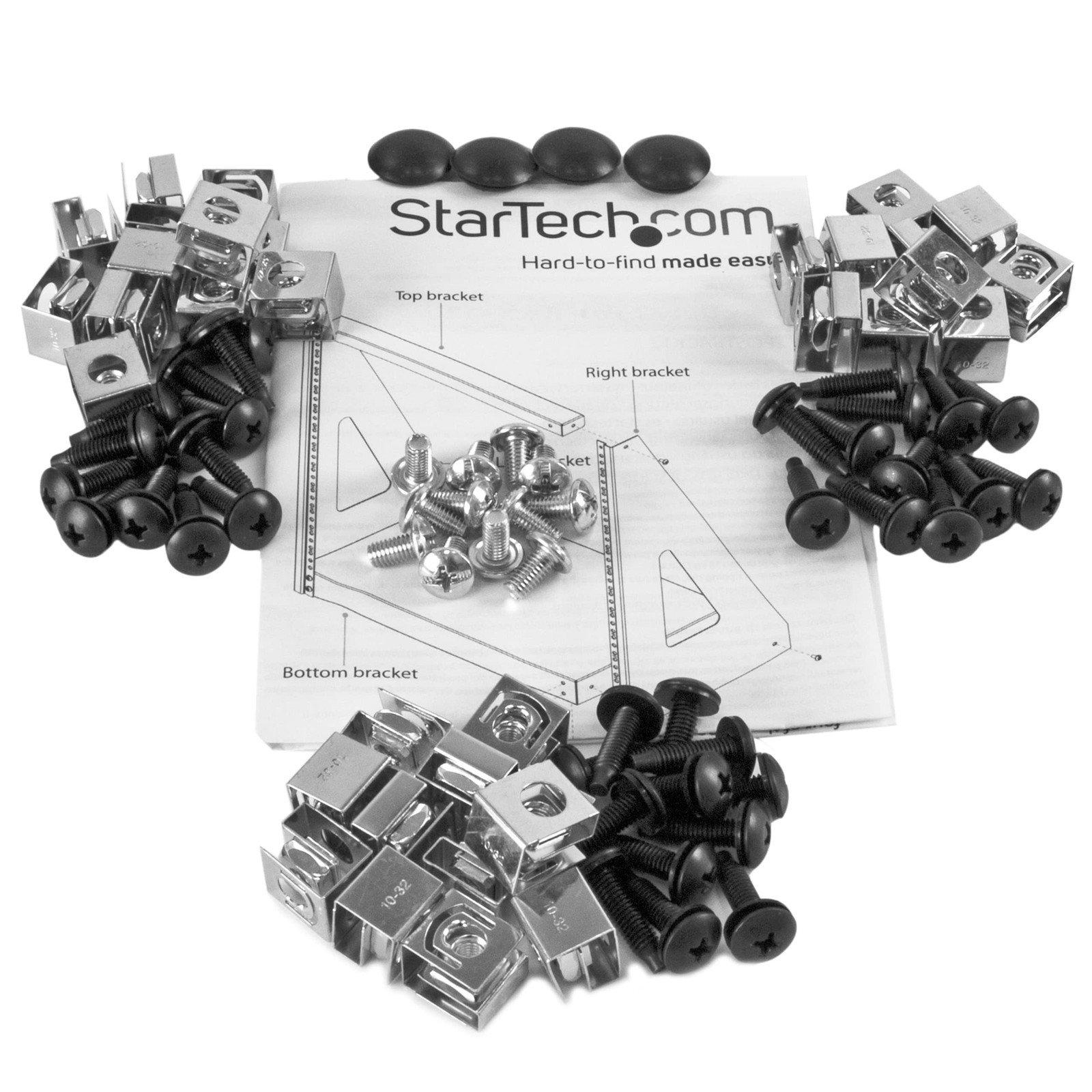 Startech.Com Startech 12U 2-Post Open Frame Desktop Server Rack 19In Compact