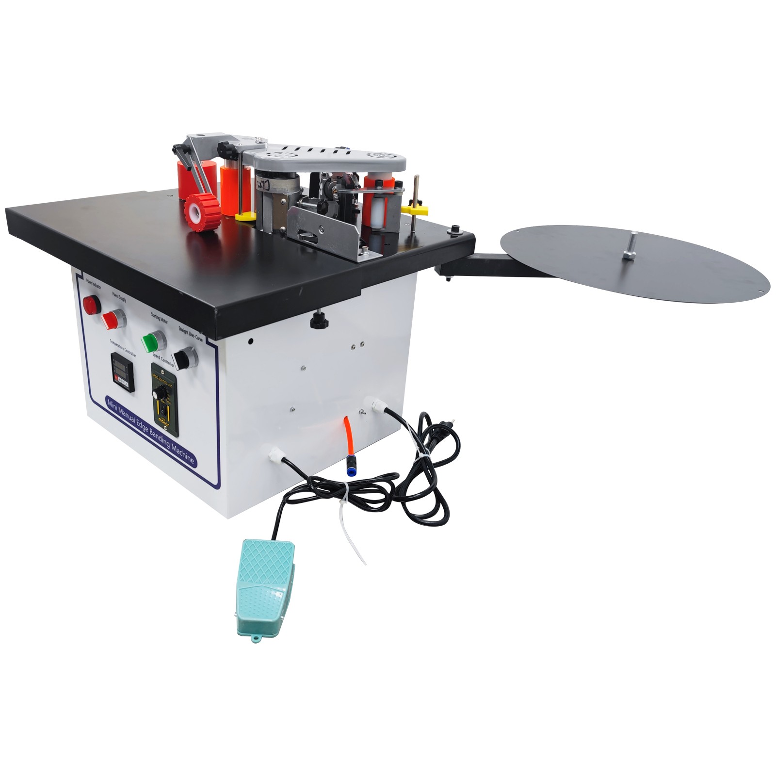 Curve/Straight Edge Banding Machine Edge Bander 110V 1200W Double-sided Gluing