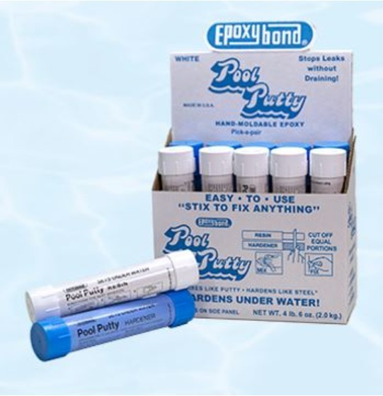 EPOXY ATLAS POOL PUTTY BLUE & WHITE