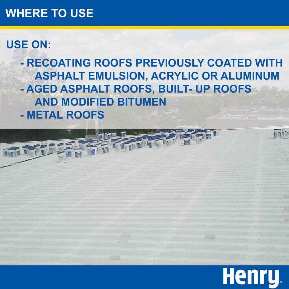 4.75 Gal. White Elastomeric Roof Coating Flat RV Trailer Rubber Roof Mobile Home