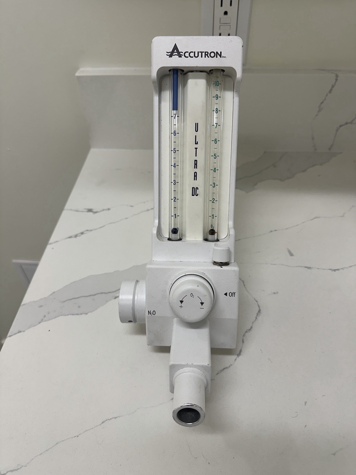 Accutron Ultra DC Flowmeter Nitrous Oxygen O2 Delivery System (31980) LEAKS