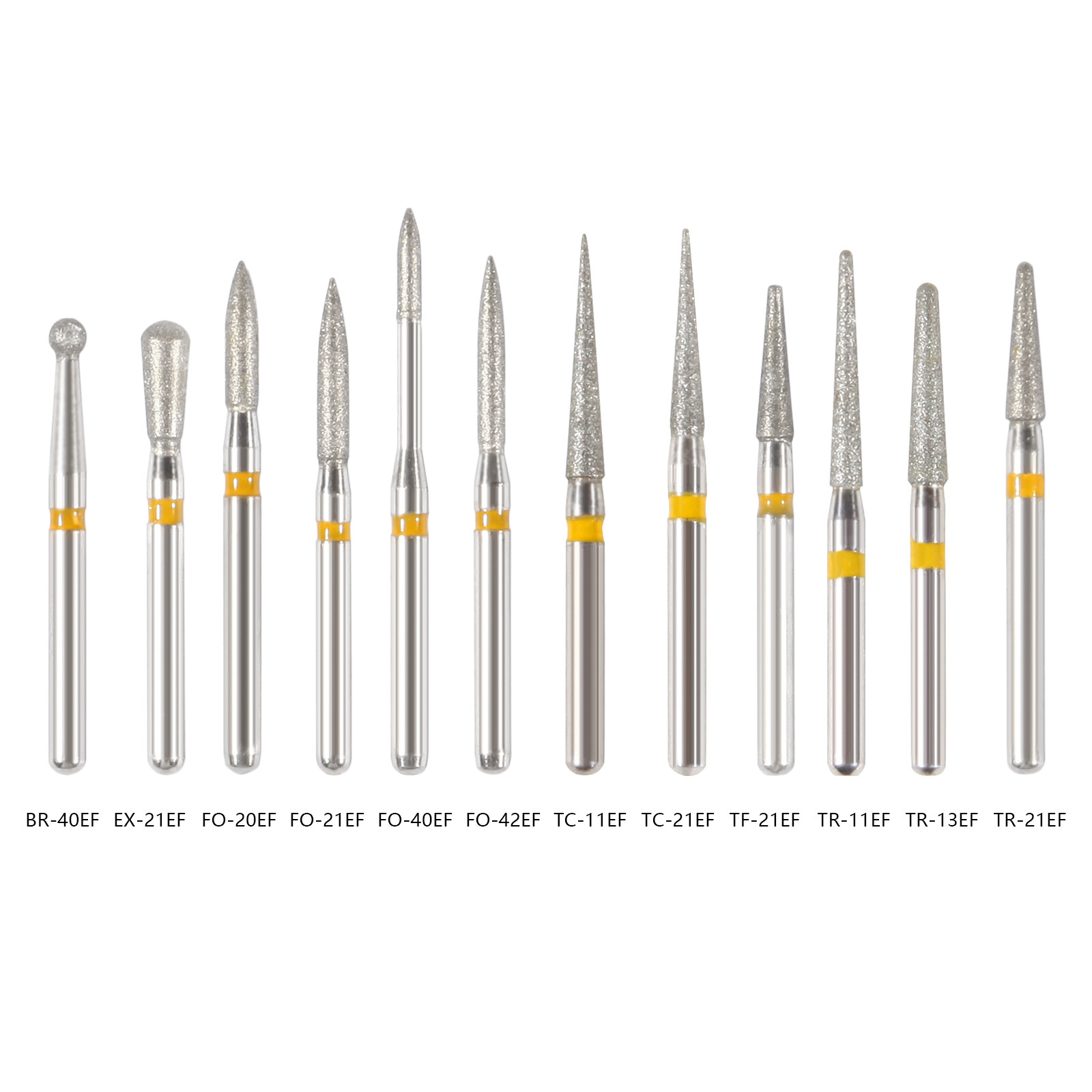 Fresas diamante Dental para agarre fricción pieza de mano de alta FG1.6mm SKYSEA