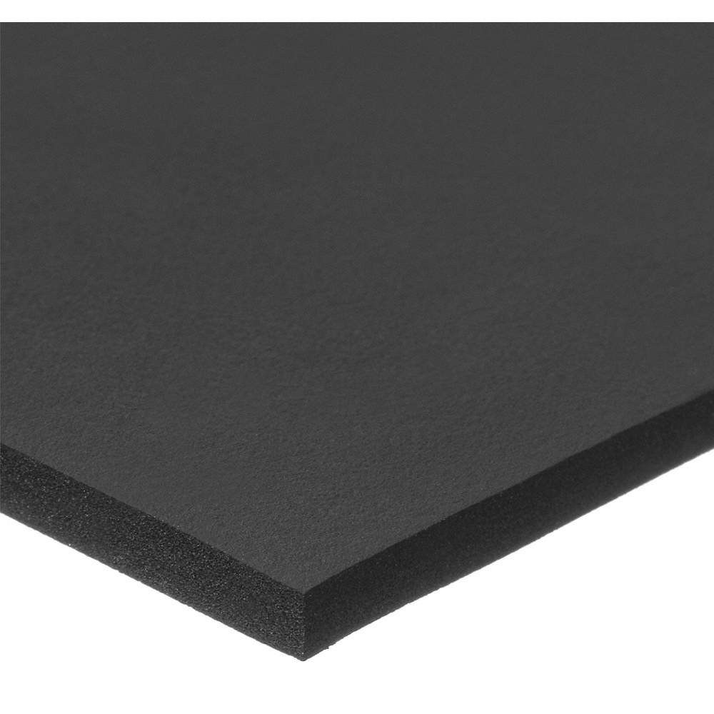 GRAINGER APPROVED ZUSA-EVA-25 EVA Roll,L 9 ft,Black 497K26