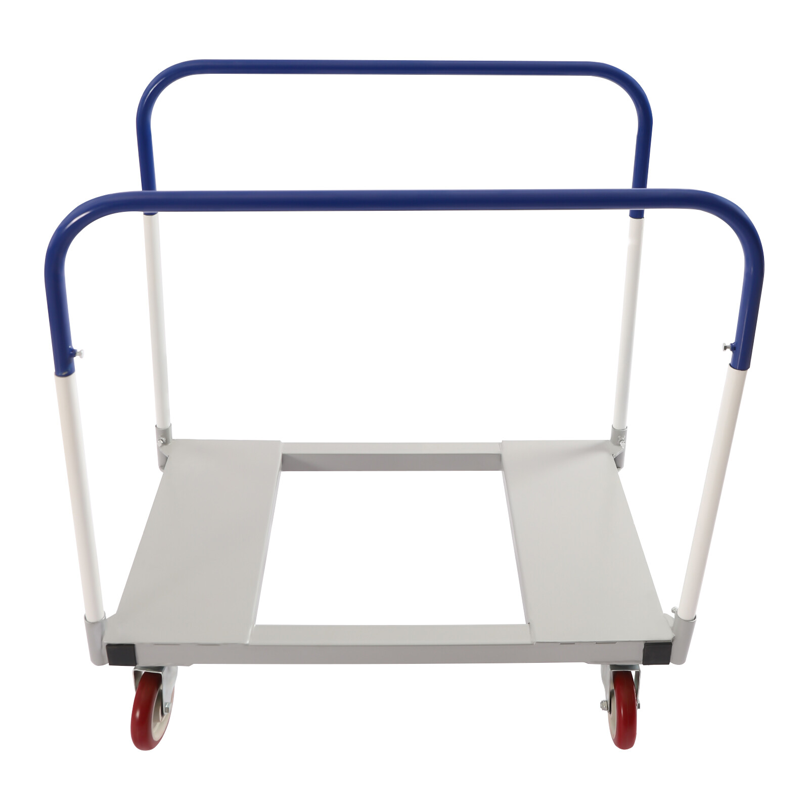 1500 lbs Professional Panel Cart Dolly Rectangular Low Noise with 5inch Casters