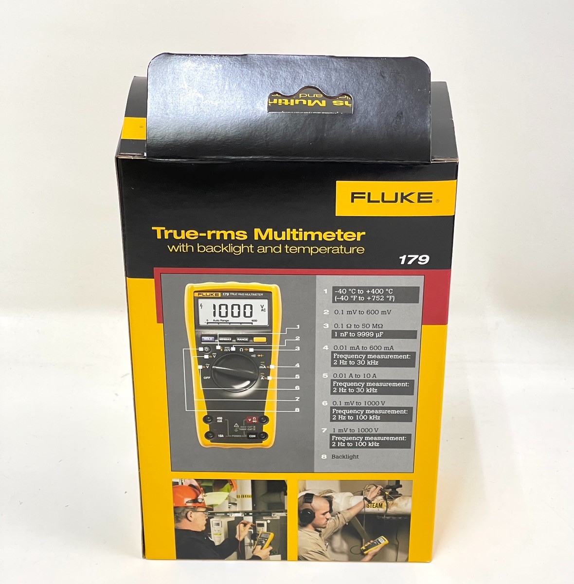 FLUKE 179 Handheld Digital Multimeter True RMS Backlight New