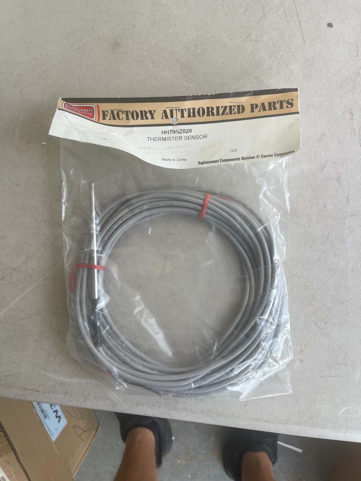 NEW HH79NZ029 Thermister Sensor Replacement Components Division for Carrier