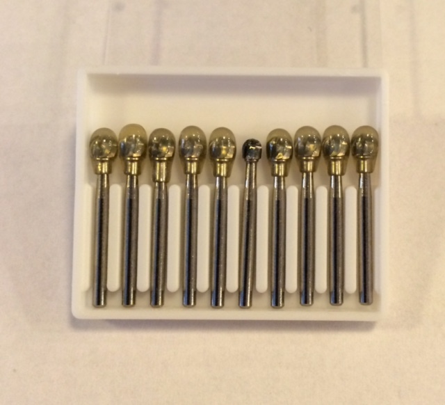 FG8 Premium Carbide Round Dental Bur 6 Blades 10pk
