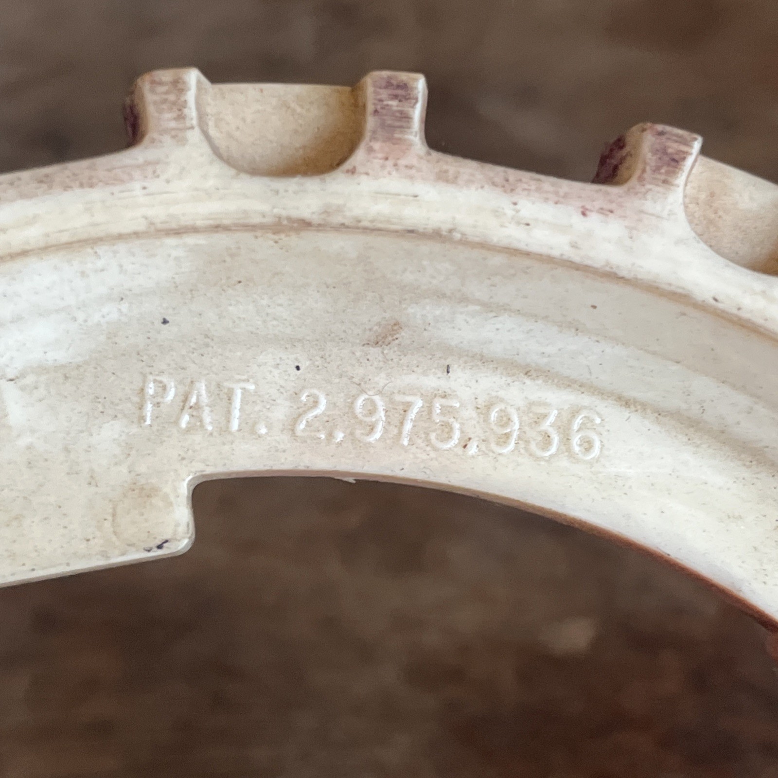 Used Lustran B6-16 Plastic Planter Seed Plate for John Deere