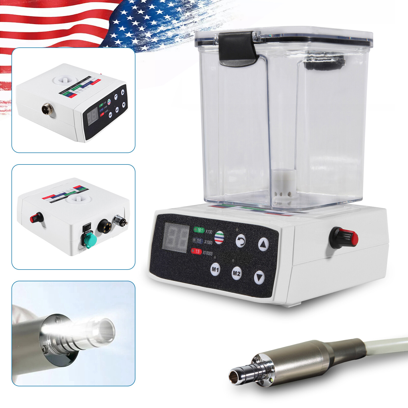 Dental Brushless Electric Micro Motor Self Water For Practice 1:5 1:1 16:1 st