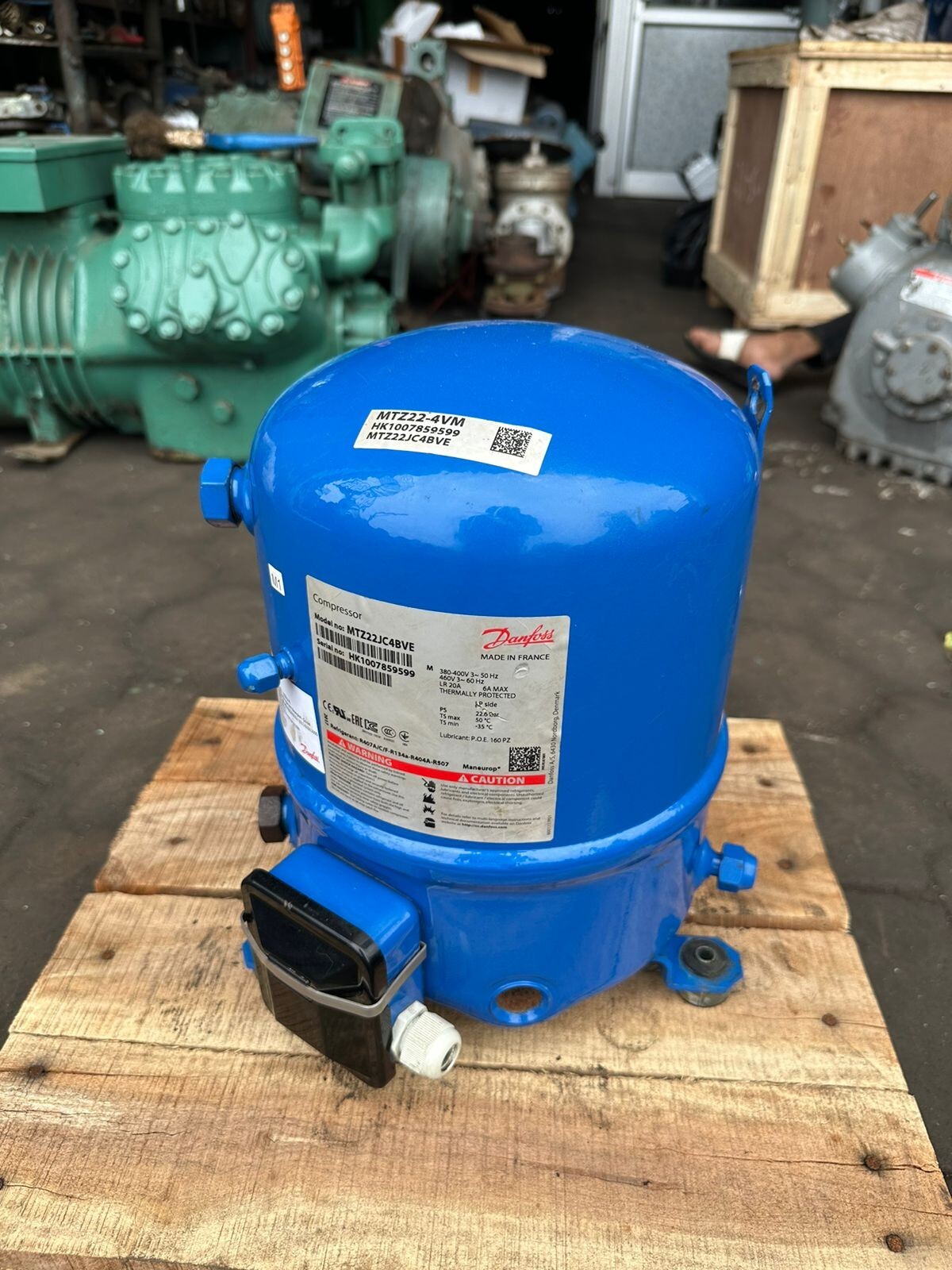 DANFOSS HERMETIC COMPRESSOR MTZ22JC4BVE