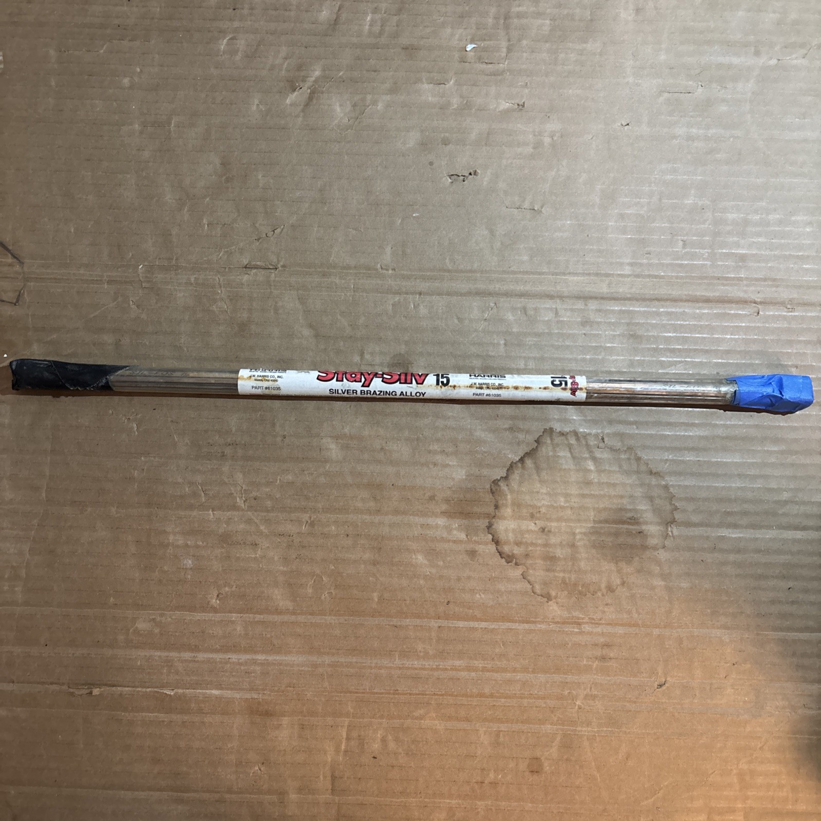 Lucas Milhaupt Sil-Fos 15 Brazing Rods 28pcs 15% Ag Copper Alloy