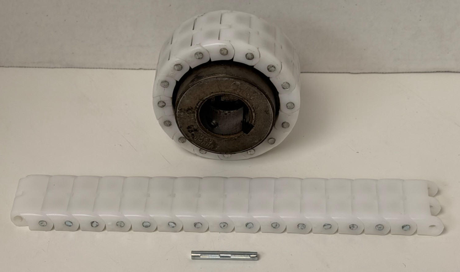 Delrin Coupler Plastic Sprocket Coupling Chain for Line Shaft Conveyor – Qty 2