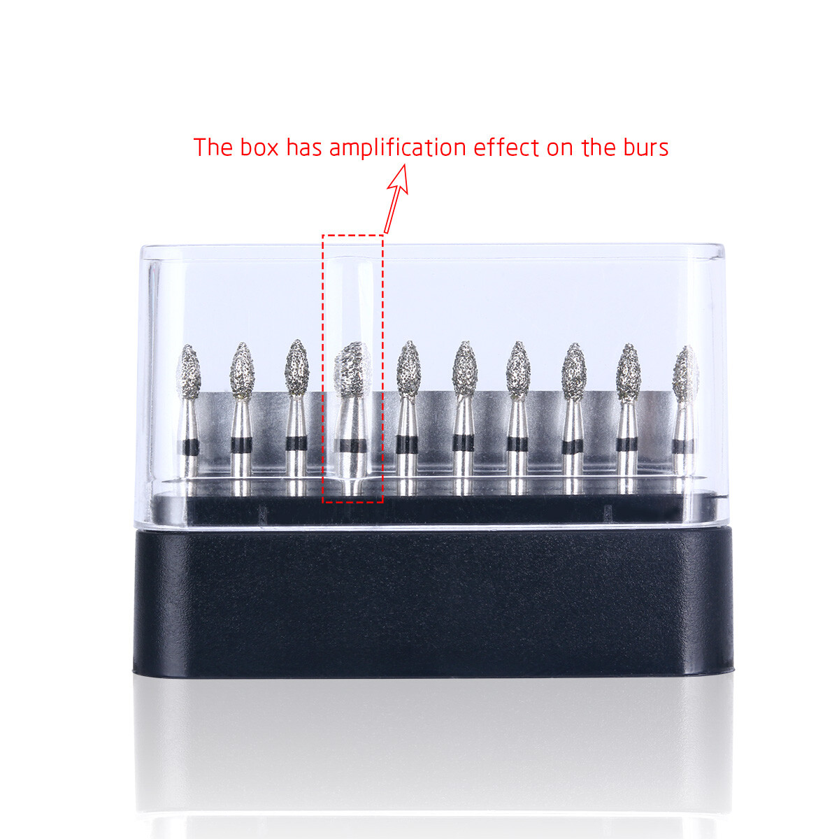 AZDENT Dental Super Coarse Diamond Burs FG Drills for High Speed Handpiece